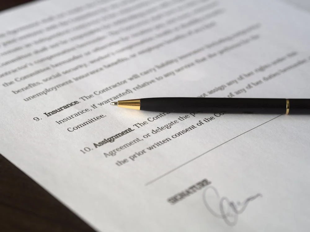 Loan application documents